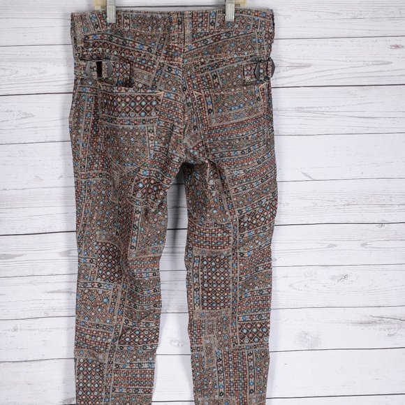ETOILE ISABEL MARANT SIZE 36 MULTICOLORED PANTS - Picture 2 of 16